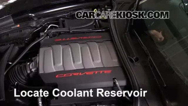 2015 Chevrolet Corvette Stingray 6.2L V8 Convertible Refrigerante (anticongelante) Sellar pérdidas
